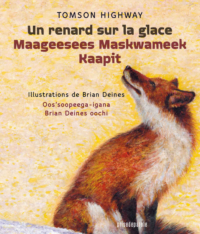 Un renard sur la glace